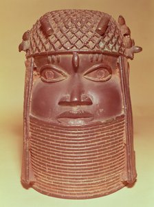 Masque du Bénin (laiton)